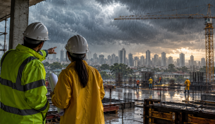 Texto especial: Chuvas intensas desafiam a engenharia civil e reforçam a importância do planejamento nas obras