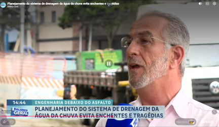 Presidente da Abenc-SP, Engenheiro Hassan Barakat  entrevistado pela TV Record.