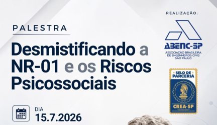 ABENC-SP promove palestra sobre a NR-01 e os riscos psicossociais no ambiente de trabalho